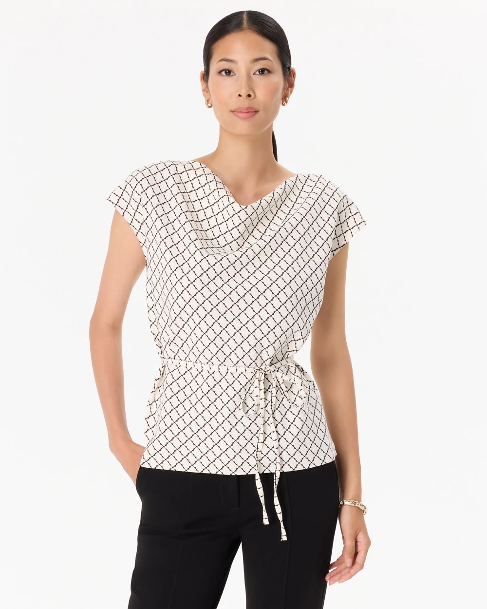 Tie-Waist Blouse | White House Black Market